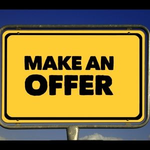 Make an offer. Reasonable offers accepted